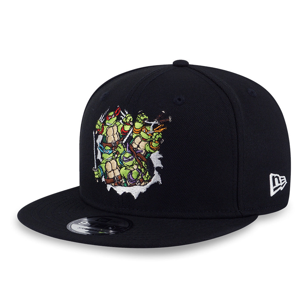 New Era X Teenage Mutant Ninja Turtles Black 9FIFTY Snapback Cap