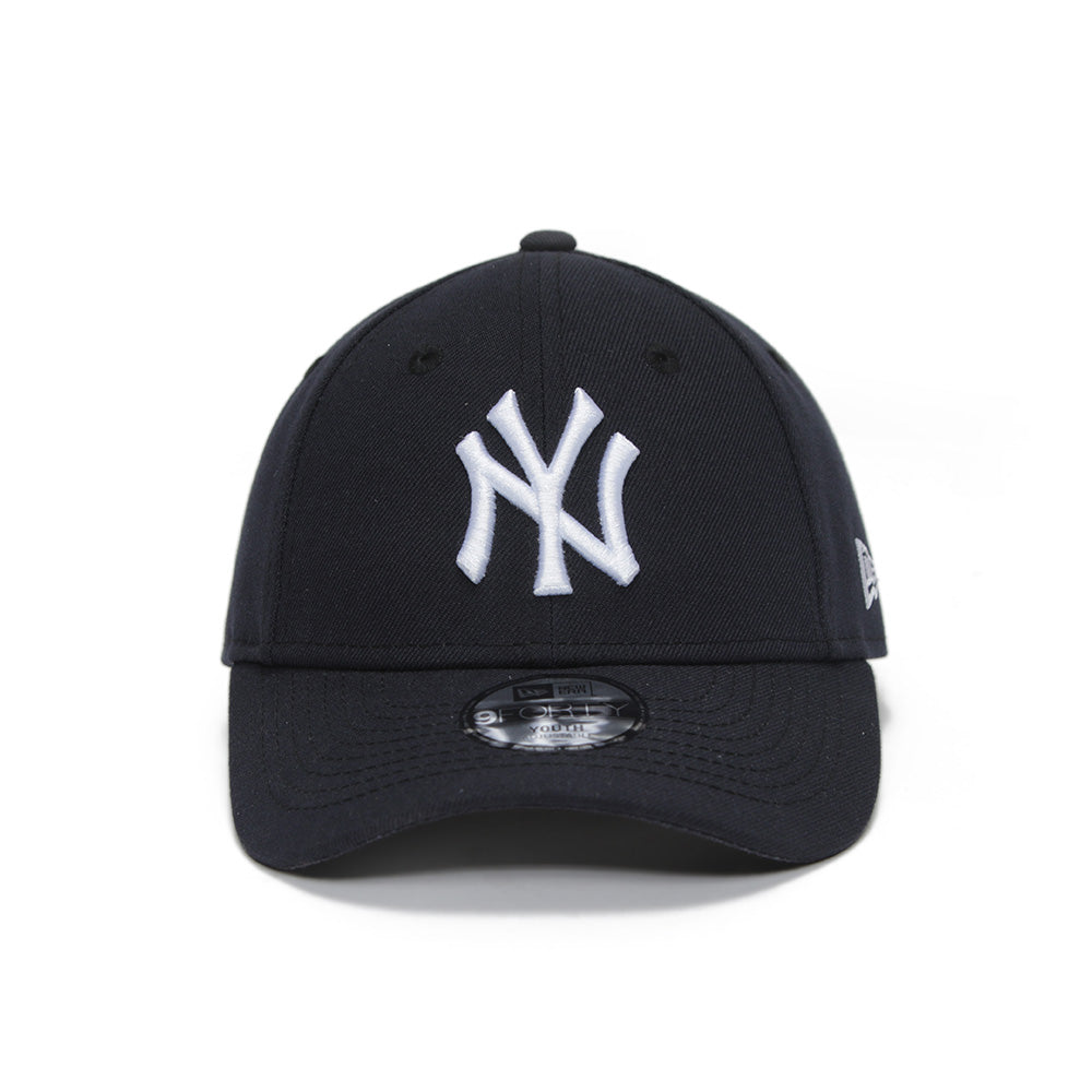 New York Yankees MLB Essential Navy 9FORTY Youth Adjustable Kids Cap