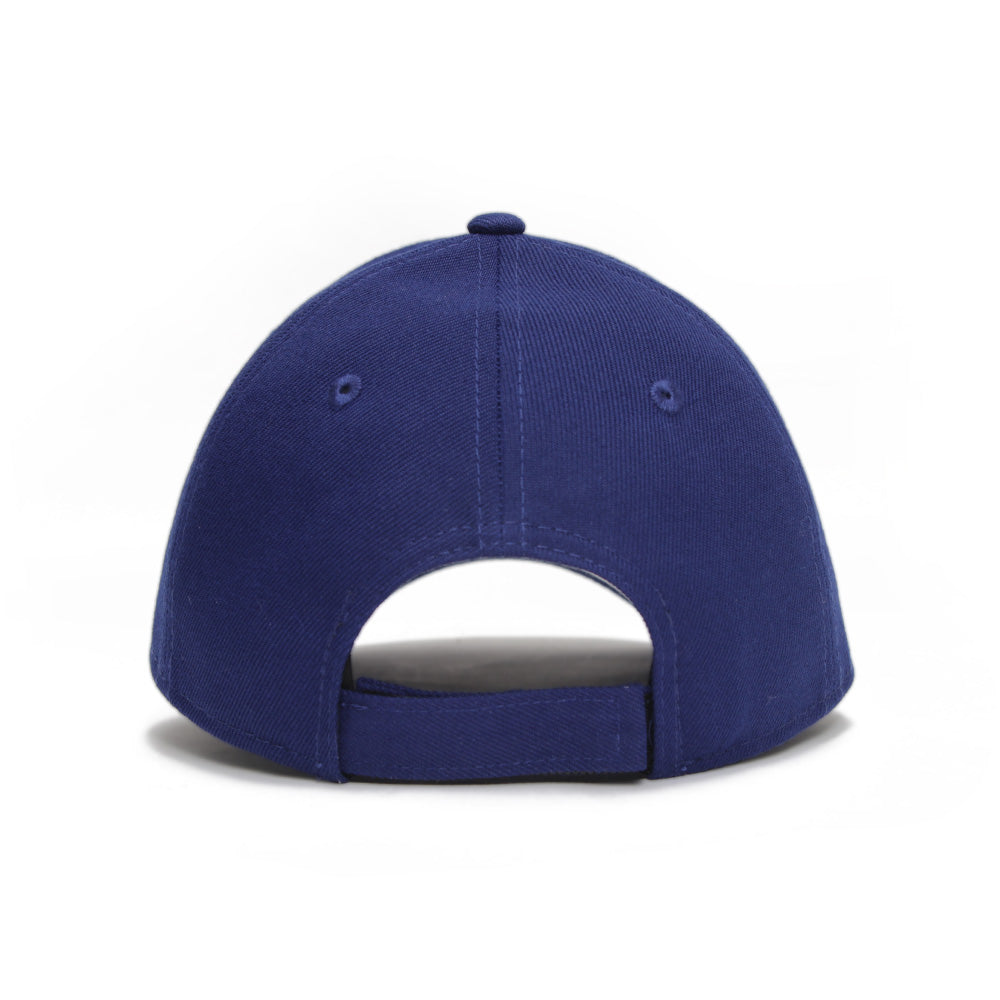 Los Angeles Dodgers MLB Essential White on Dark Royal 9FORTY Youth Adjustable Kids Cap