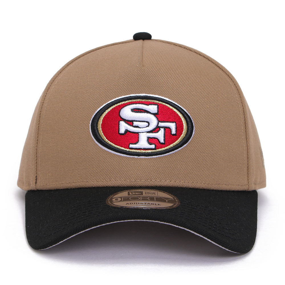 New Era Kansas City Chiefs Khaki OTC 9FORTY A-Frame Adjustable Cap