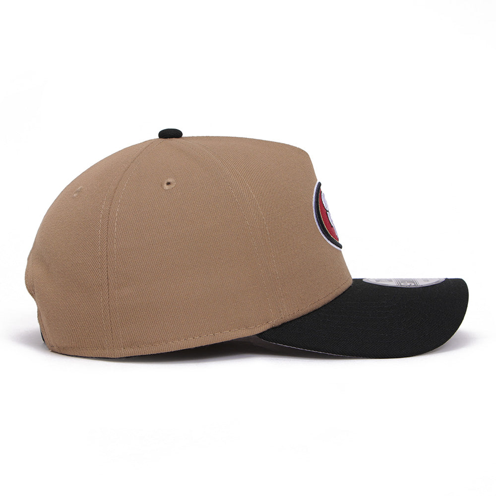 New Era Kansas City Chiefs Khaki OTC 9FORTY A-Frame Adjustable Cap