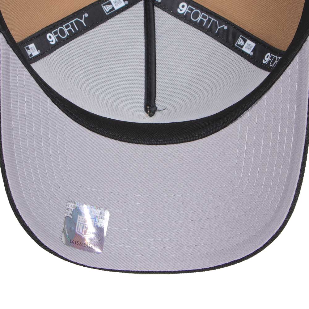 New Era Kansas City Chiefs Khaki OTC 9FORTY A-Frame Adjustable Cap