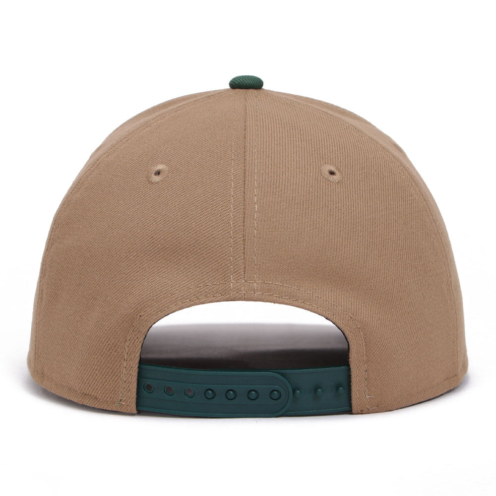 New Era Green Bay Packers Khaki OTC 9FORTY A-Frame Adjustable Cap