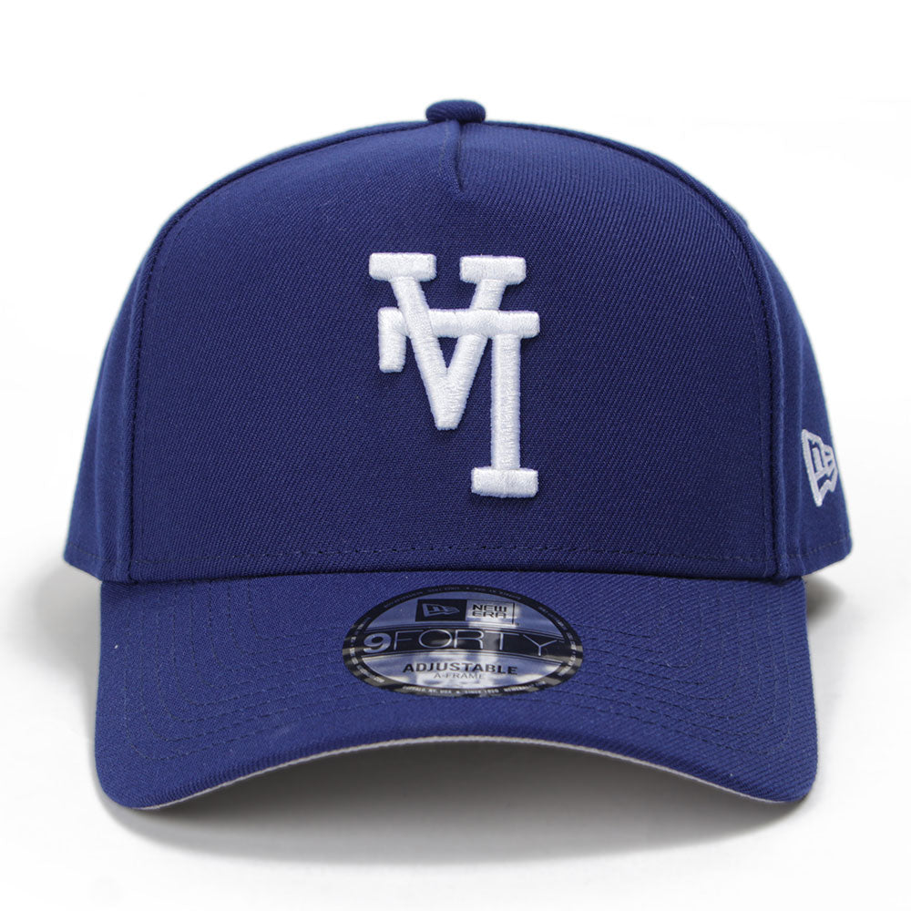New Era Los Angeles Dodgers MLB UPSIDE DOWN Dark Royal 9FORTY A-Frame Snapback Cap