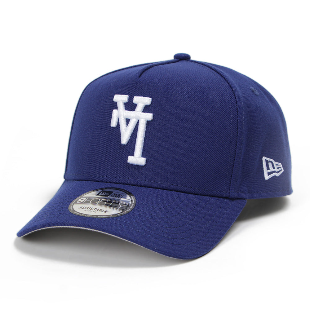 New Era Los Angeles Dodgers MLB UPSIDE DOWN Dark Royal 9FORTY A-Frame Snapback Cap
