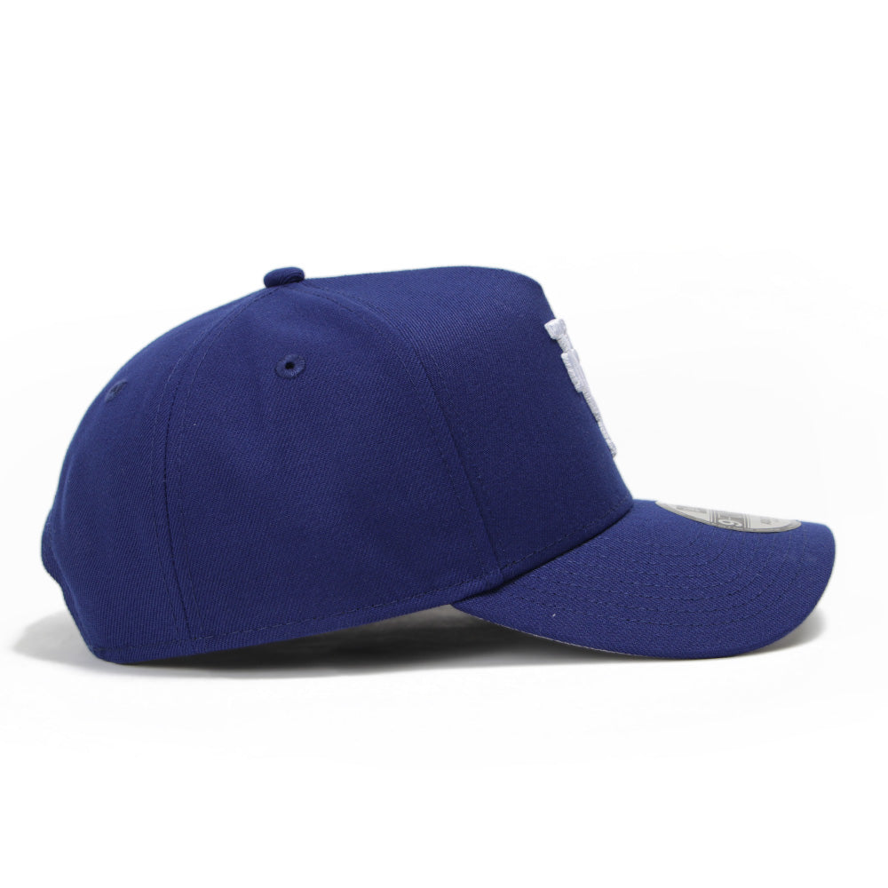 New Era Los Angeles Dodgers MLB UPSIDE DOWN Dark Royal 9FORTY A-Frame Snapback Cap