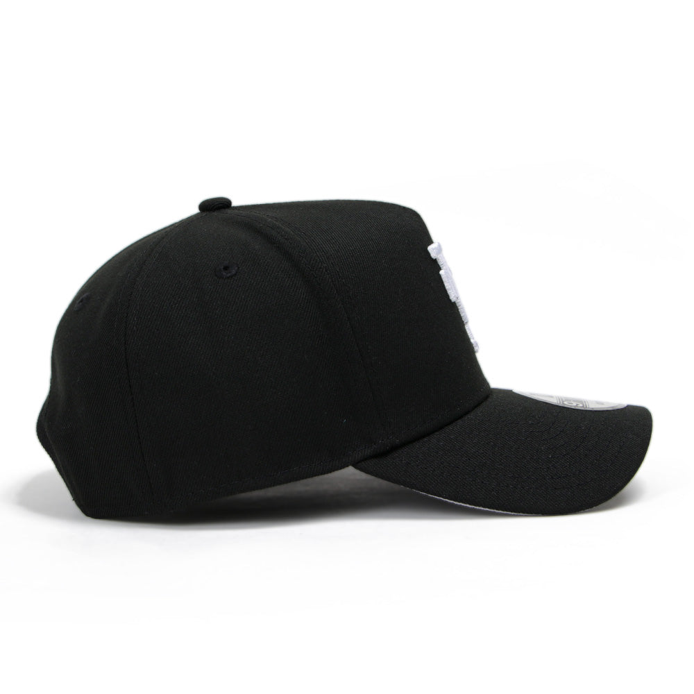 Los Angeles Dodgers UPSIDE DOWN Black 9FORTY A-Frame Snapback Cap