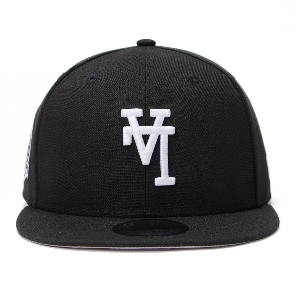 New Era Los Angeles Dodgers Upside Down Black 9FIFTY Snapback Cap