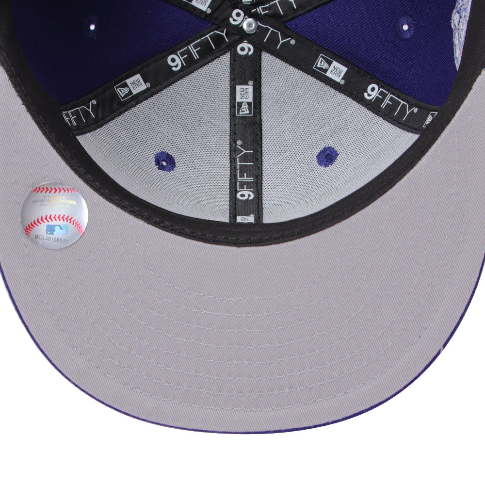 New Era Los Angeles Dodgers Upside Down Royal Blue 9FIFTY Snapback Cap