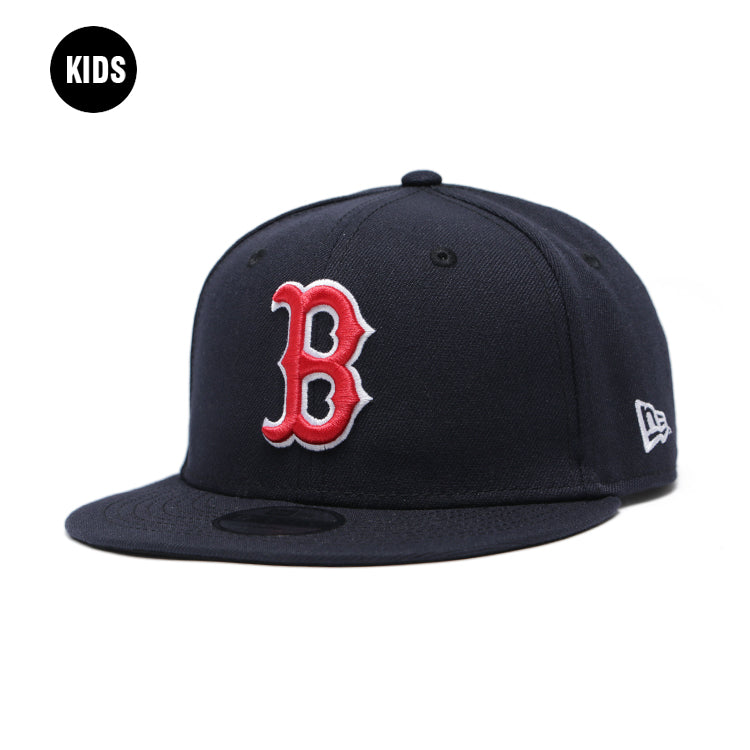 Boston Red Sox MLB Essential Kids Navy 9FIFTY Youth Snapback Cap