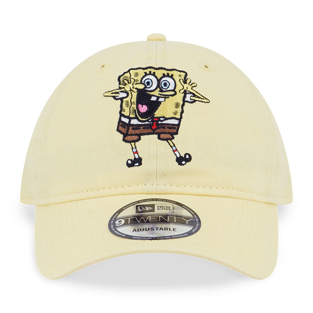 New Era x Nickelodeon Spongebob Squarepants Yellow 9TWENTY Adjustable Cap