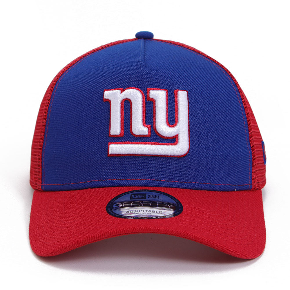 New Era New York Giants GCP Scarlet Multi 9FORTY A-Frame Trucker Adjustable Cap