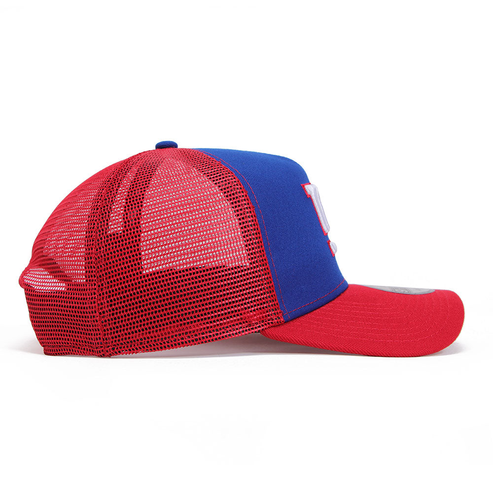 New Era New York Giants GCP Scarlet Multi 9FORTY A-Frame Trucker Adjustable Cap