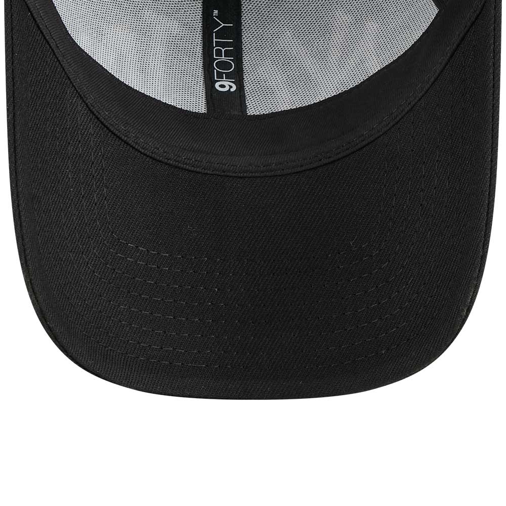 New Era New York Yankees & Los Angeles Dodgers Two Team 75th World Series Black 9FORTY E-Frame Trucker Cap