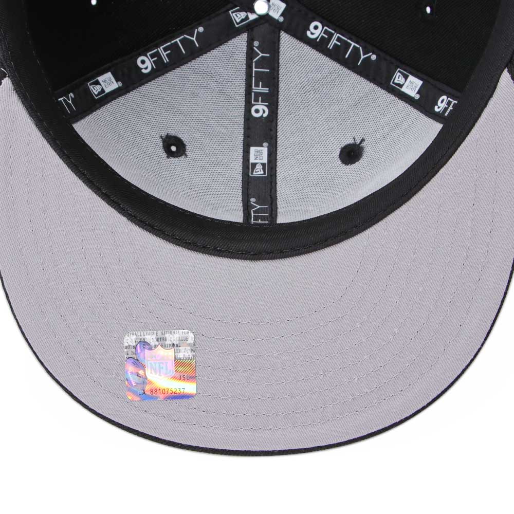 New Era Las Vegas Raiders Script Black GCP 9FIFTY Snapback Cap