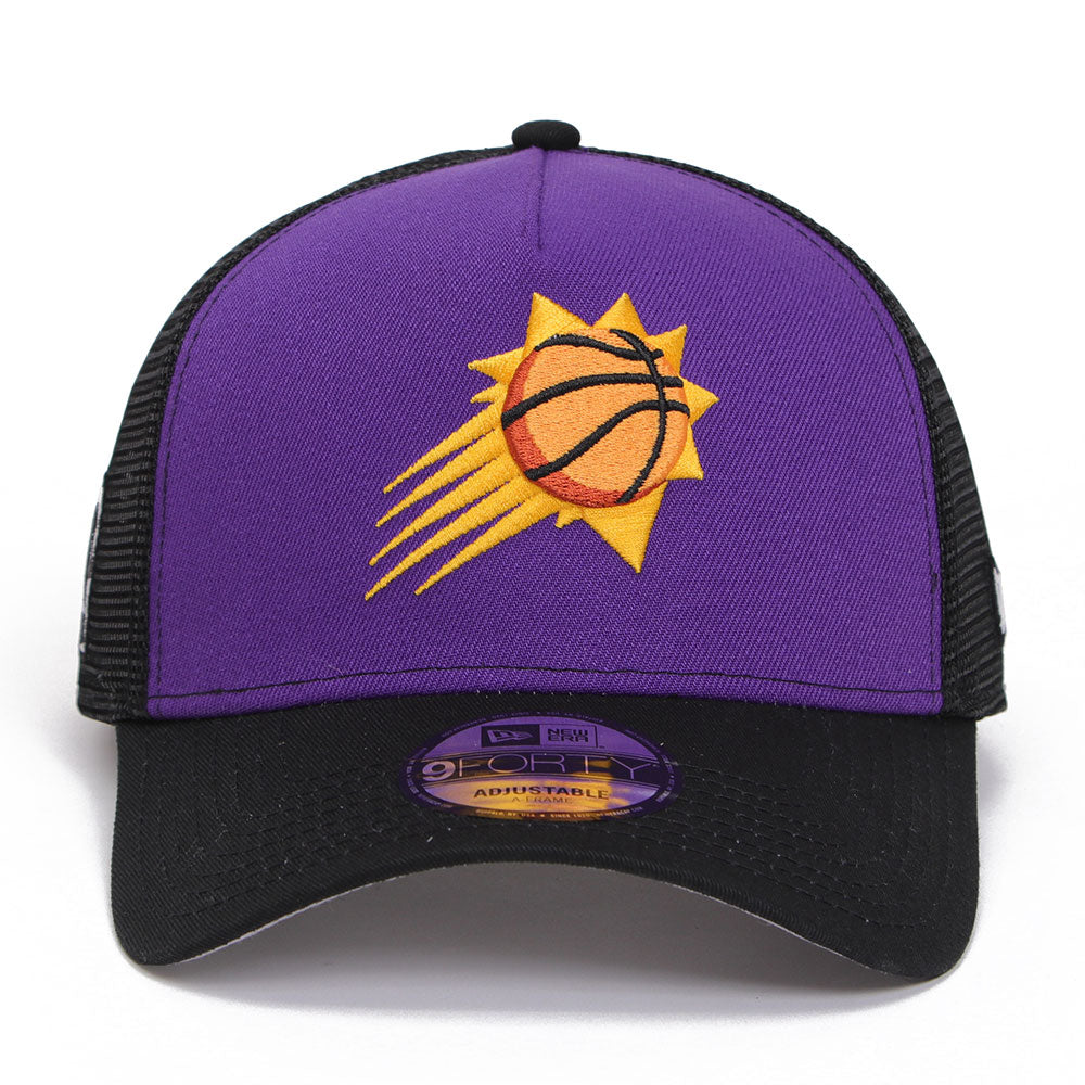 New Era Phoenix Suns GCP Team Color 9FORTY A-Frame Trucker Adjustable Cap