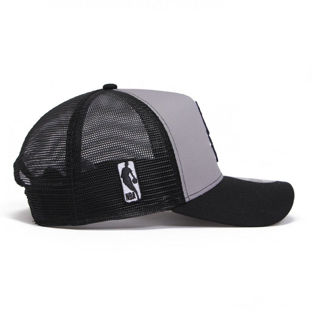 New Era San Antonio Spurs GCP Team Color 9FORTY A-Frame Trucker Adjustable Cap