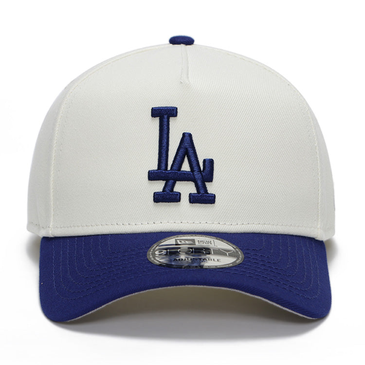 Los Angeles Dodgers MLB Chrome Dark Royal 9FORTY A-Frame Snapback Cap