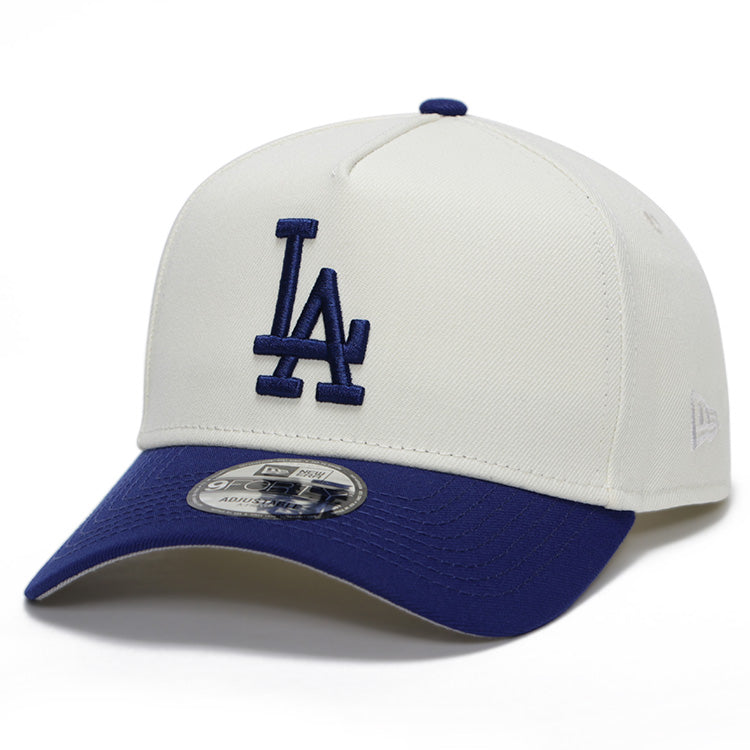 Los Angeles Dodgers MLB Chrome Dark Royal 9FORTY A-Frame Snapback Cap