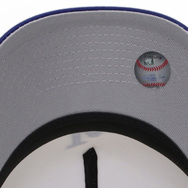 Los Angeles Dodgers MLB Chrome Dark Royal 9FORTY A-Frame Snapback Cap