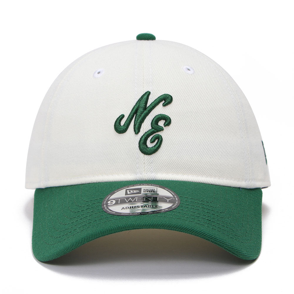 New Era NE Script Chrome Emerald 9TWENTY Adjustable Cap