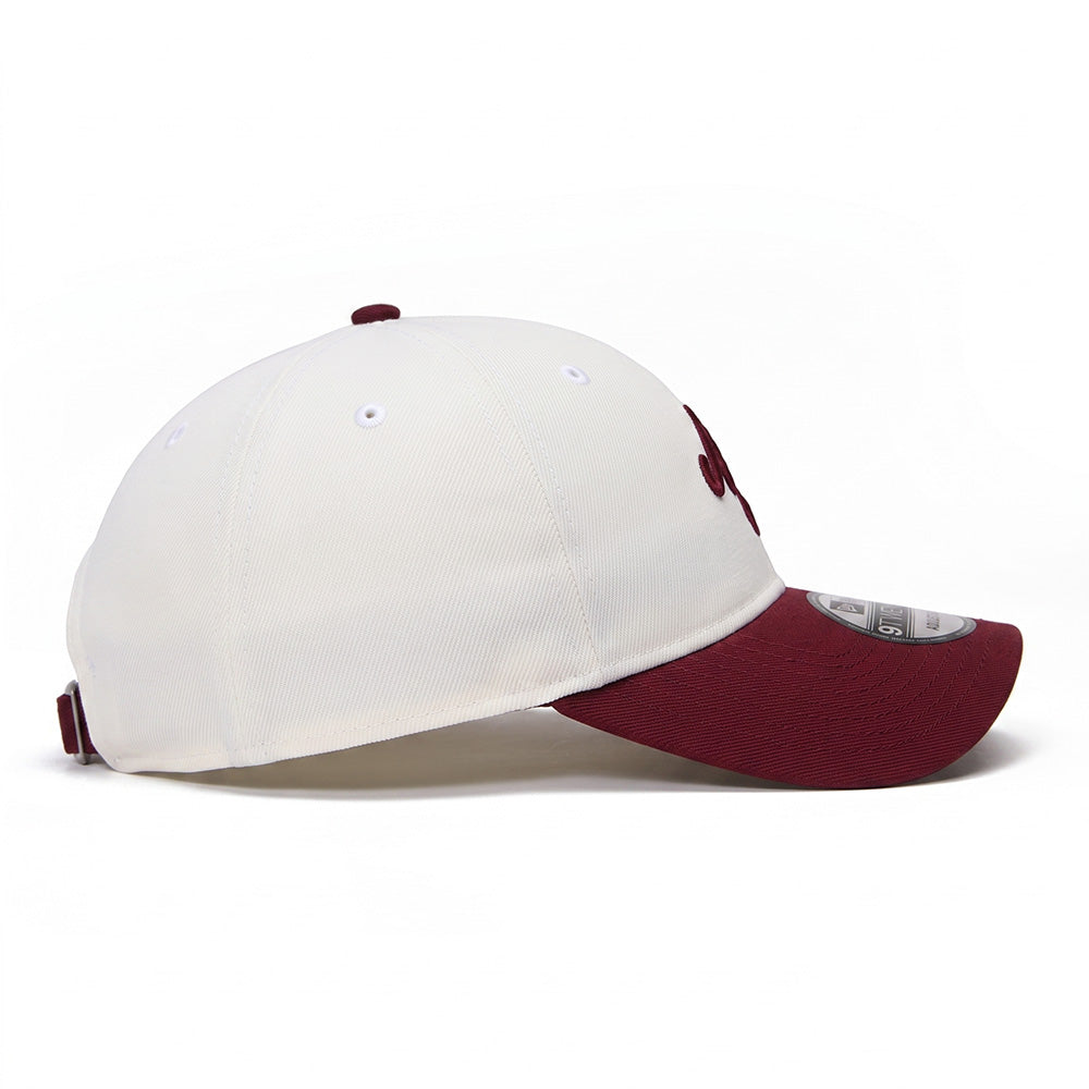 New Era NE Script Chrome Red 9TWENTY Adjustable Cap