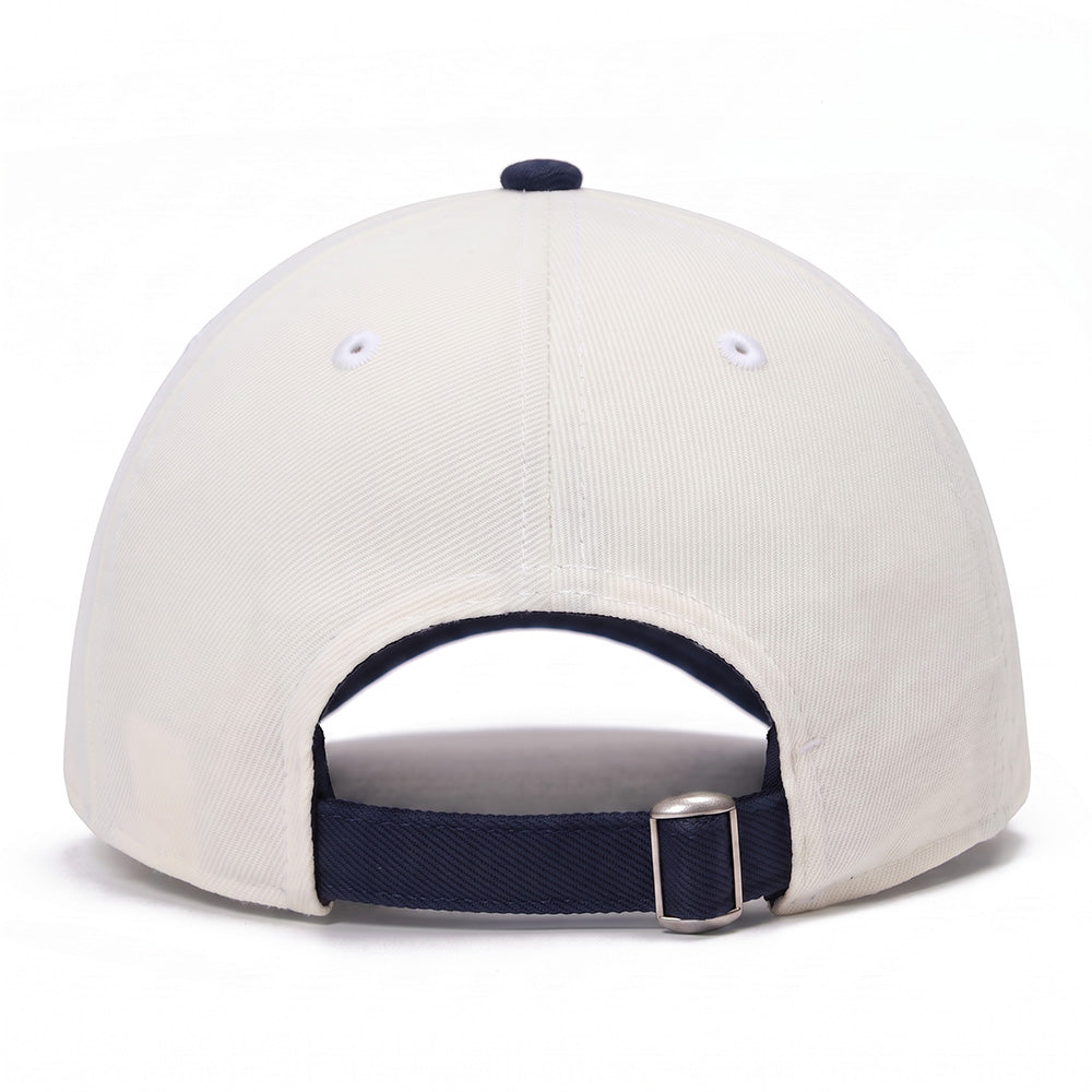 New Era NE Script Chrome Oceanside Blue 9TWENTY Adjustable Cap
