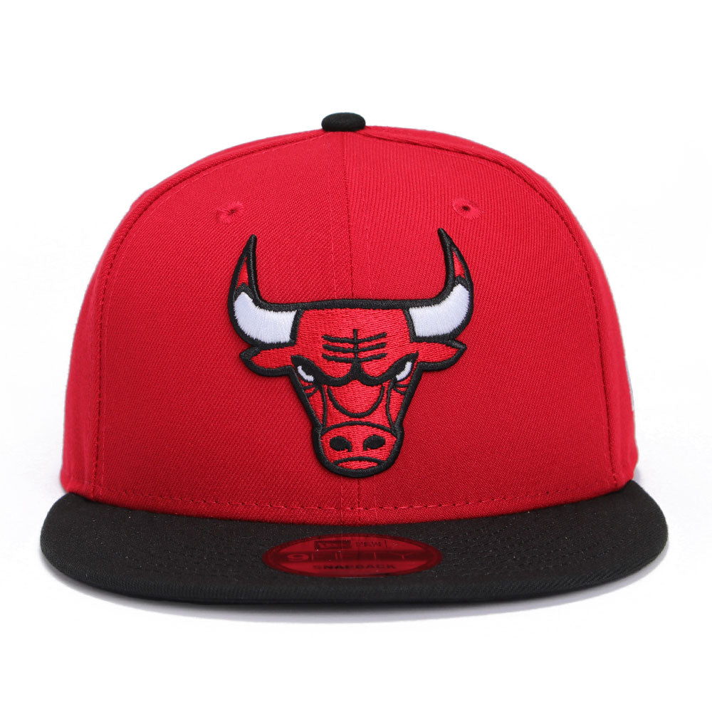 New Era Chicago Bulls OTC Scarlet Black 9FIFTY Snapback Cap