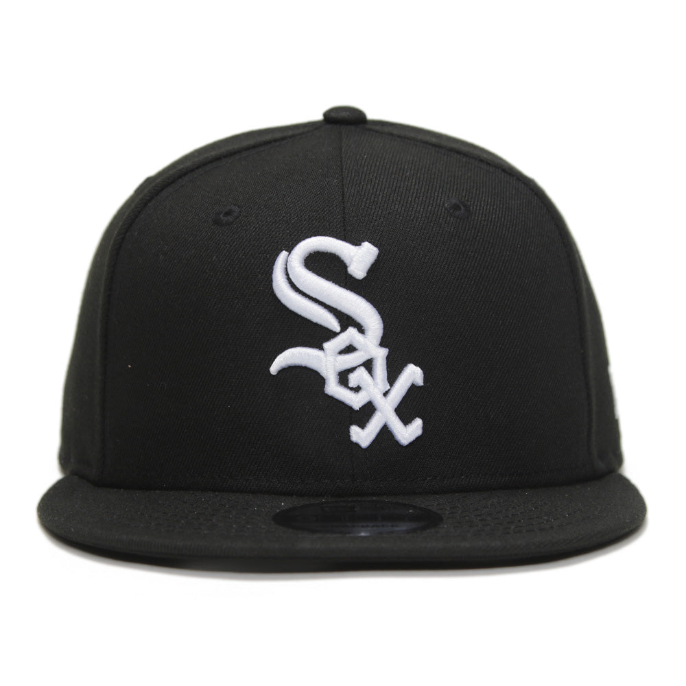 Chicago White Sox MLB Official Team Color Black 9FIFTY Snapback Cap