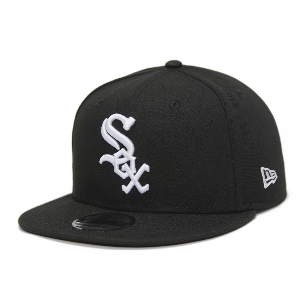 Chicago White Sox MLB Official Team Color Black 9FIFTY Snapback Cap