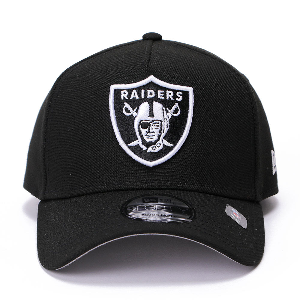 New Era Las Vegas Raiders OTC Black 9FORTY A-Frame Snapback Cap