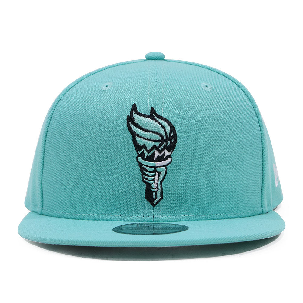 New Era New York Liberty WNBA Clear Mint 9FIFTY Snapback Cap