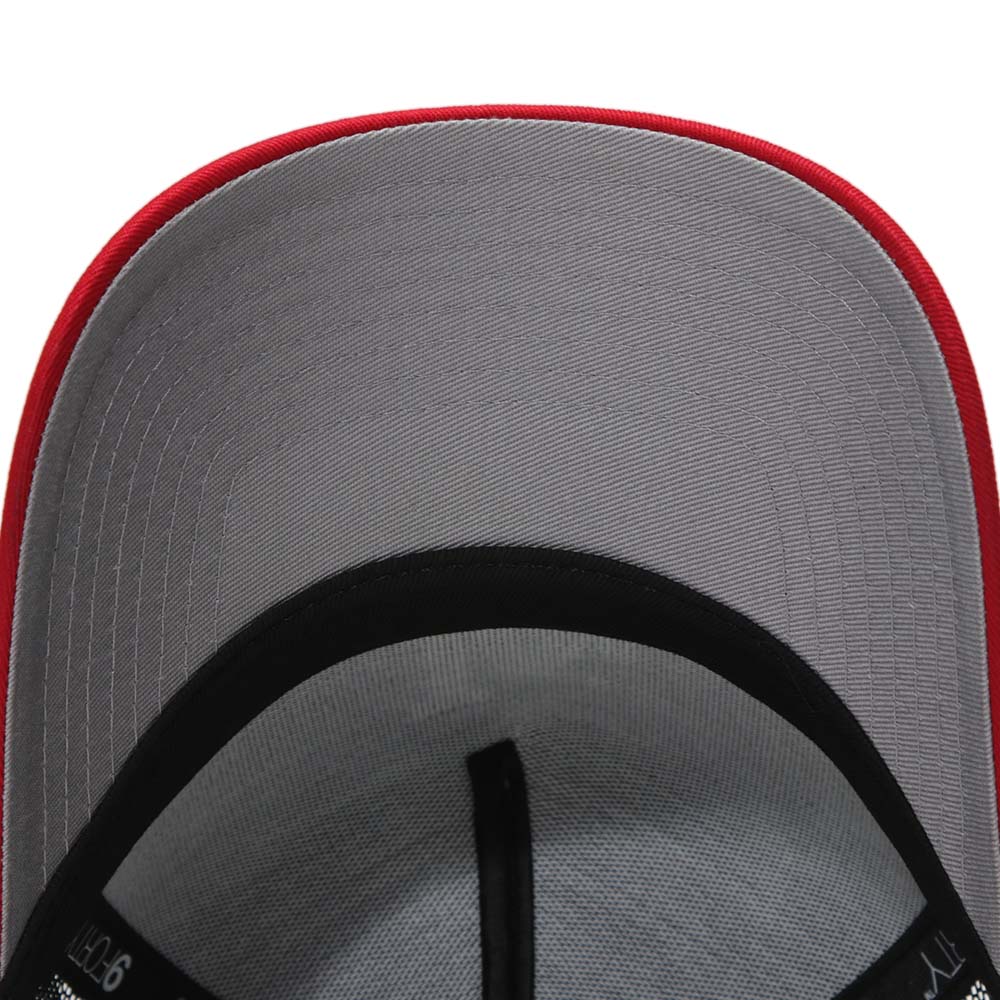 Boston Red Sox MLB Essential Black 9FORTY A-Frame Trucker Snapback Cap