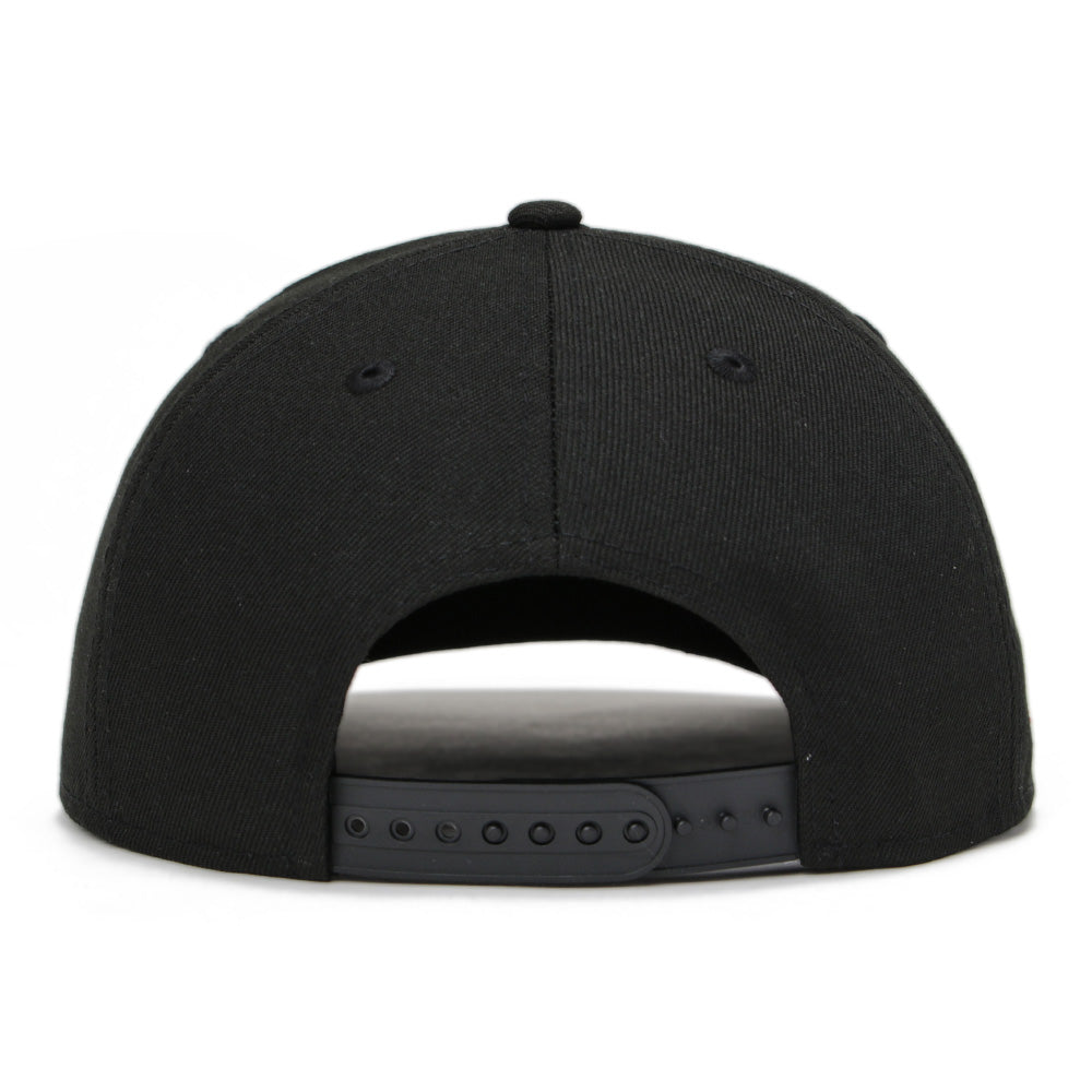 New Era Chicago Bulls NBA Upside Down Black OTC 9FORTY A-Frame Snapback Cap