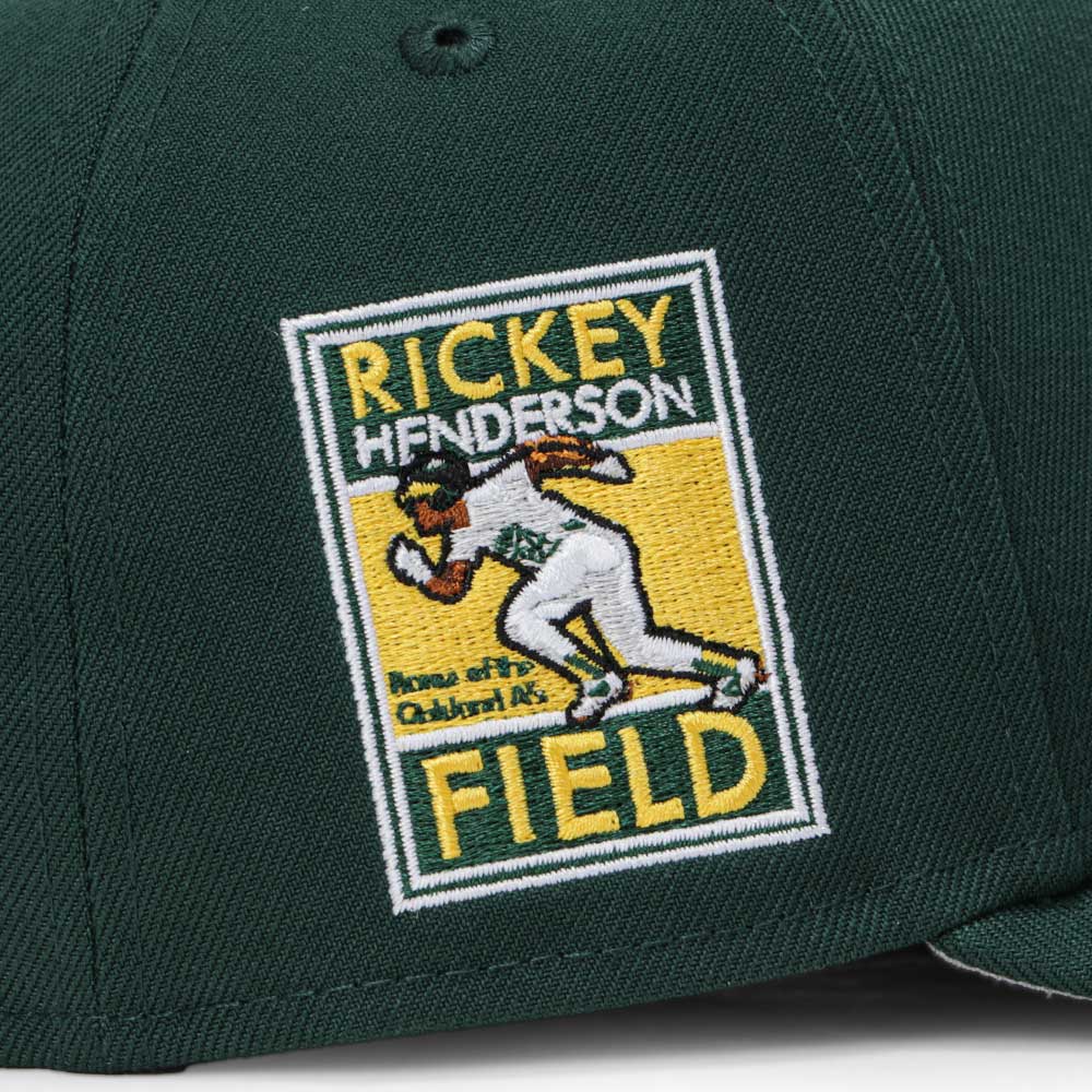 New Era Oakland Athletics Upside Down Dark Green 9FORTY A-Frame Snapback Cap
