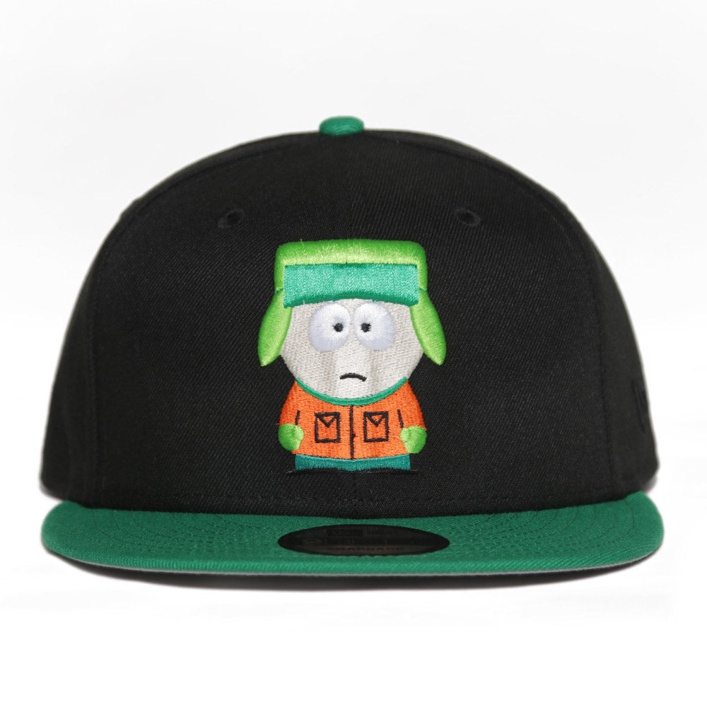 New Era x South Park Kyle Black on Kelly Green 9FIFTY Snapback Cap