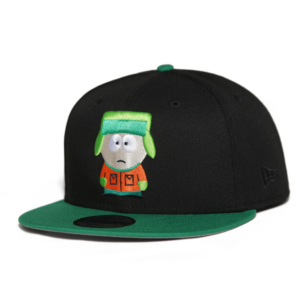 New Era x South Park Kyle Black on Kelly Green 9FIFTY Snapback Cap