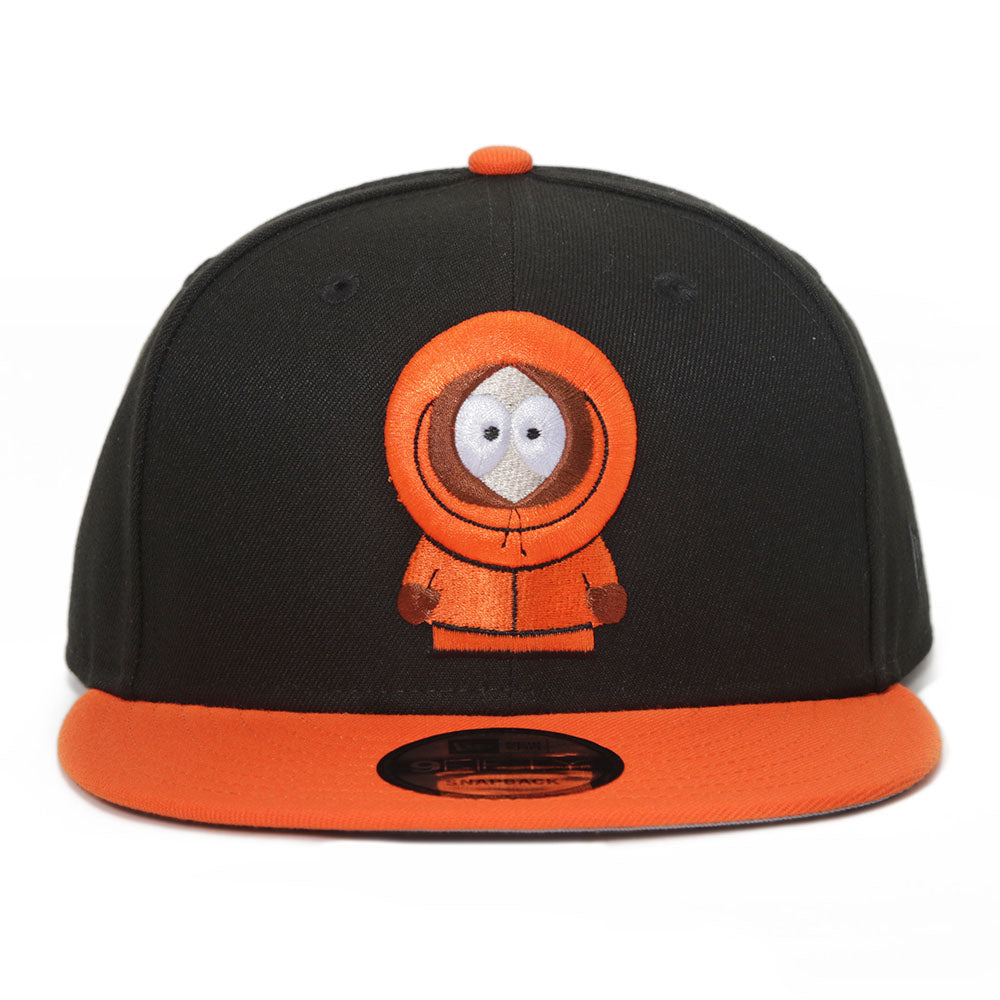 New Era x South Park Kenny Black on Rush Orange 9FIFTY Snapback Cap