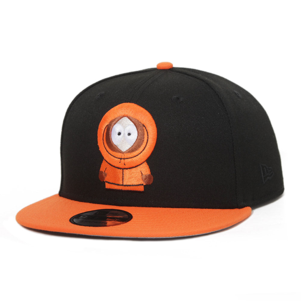 New Era x South Park Kenny Black on Rush Orange 9FIFTY Snapback Cap