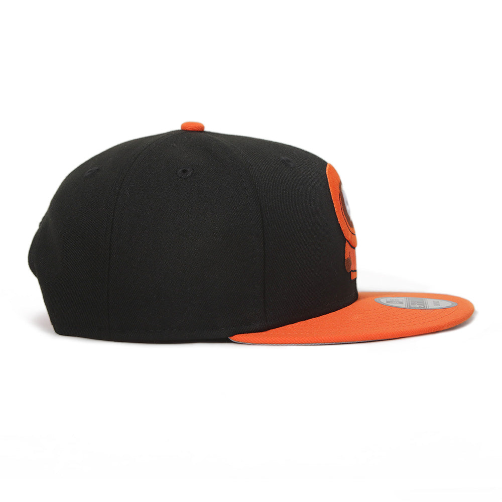 New Era x South Park Kenny Black on Rush Orange 9FIFTY Snapback Cap