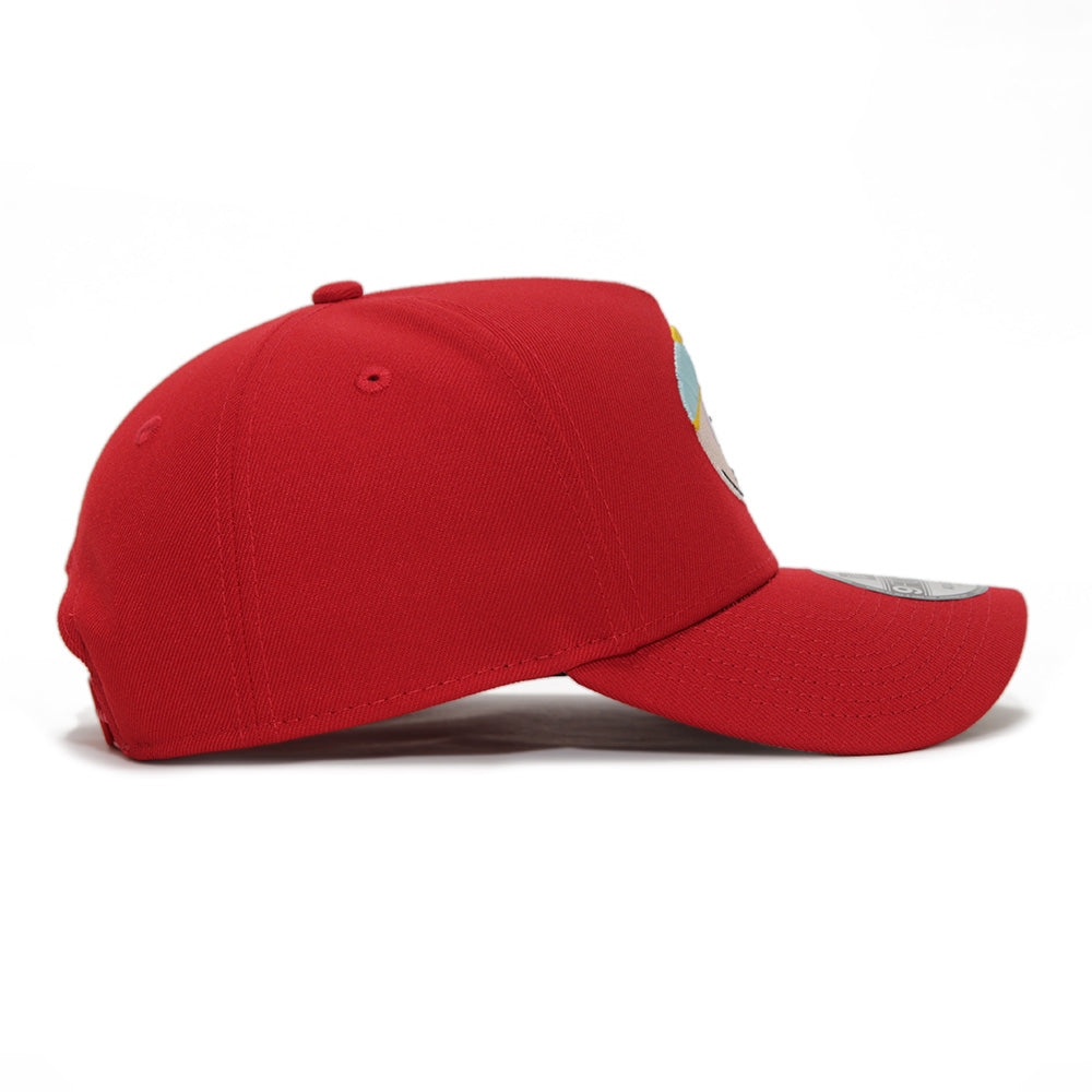 New Era x South Park Cartman Scarlet Red 9FORTY A-Frame Snapback Cap