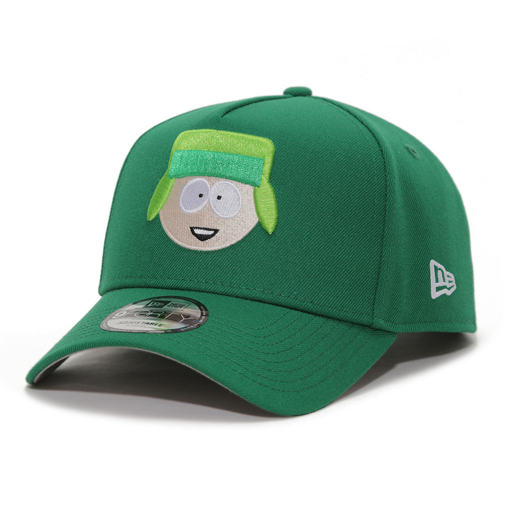 New Era x South Park Kyle Kelly Green 9FORTY A-Frame Snapback Cap