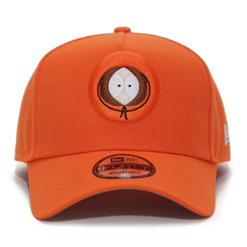 New Era x South Park Kenny Rush Orange 9FORTY A-Frame Snapback Cap