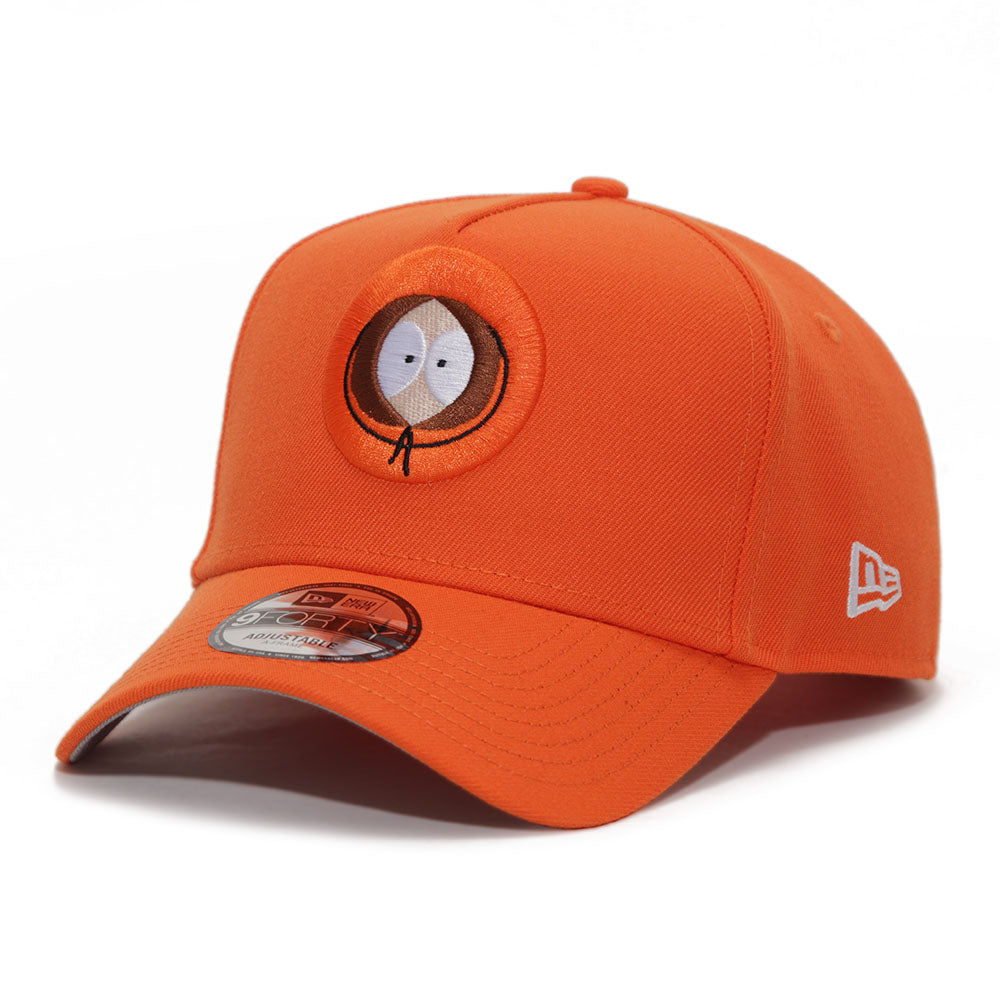 New Era x South Park Kenny Rush Orange 9FORTY A-Frame Snapback Cap