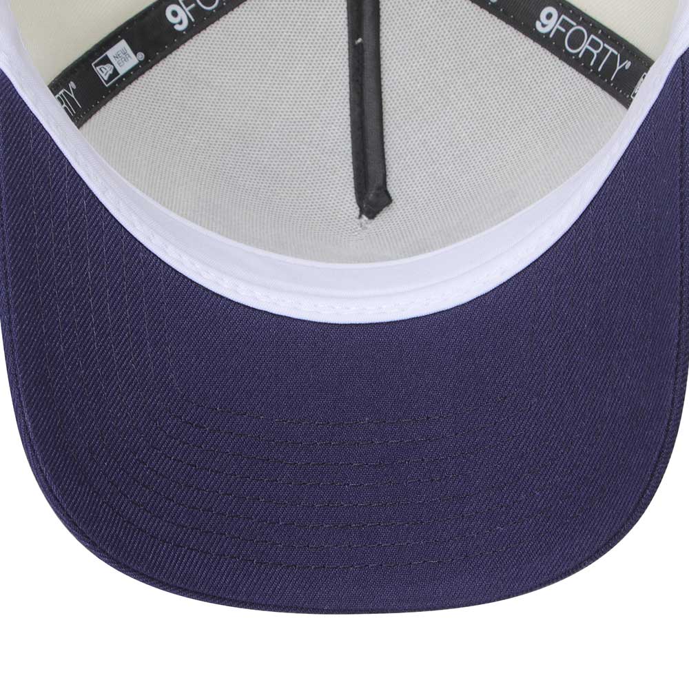 New Era Oracle Red Bull Racing Chrome White Navy 9FORTY A-Frame Adjustable Cap