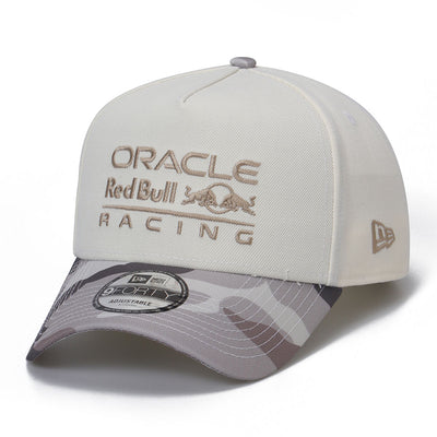 New Era Oracle Red Bull Racing Chrome Camo Beige 9FORTY A-Frame Adjustable Cap