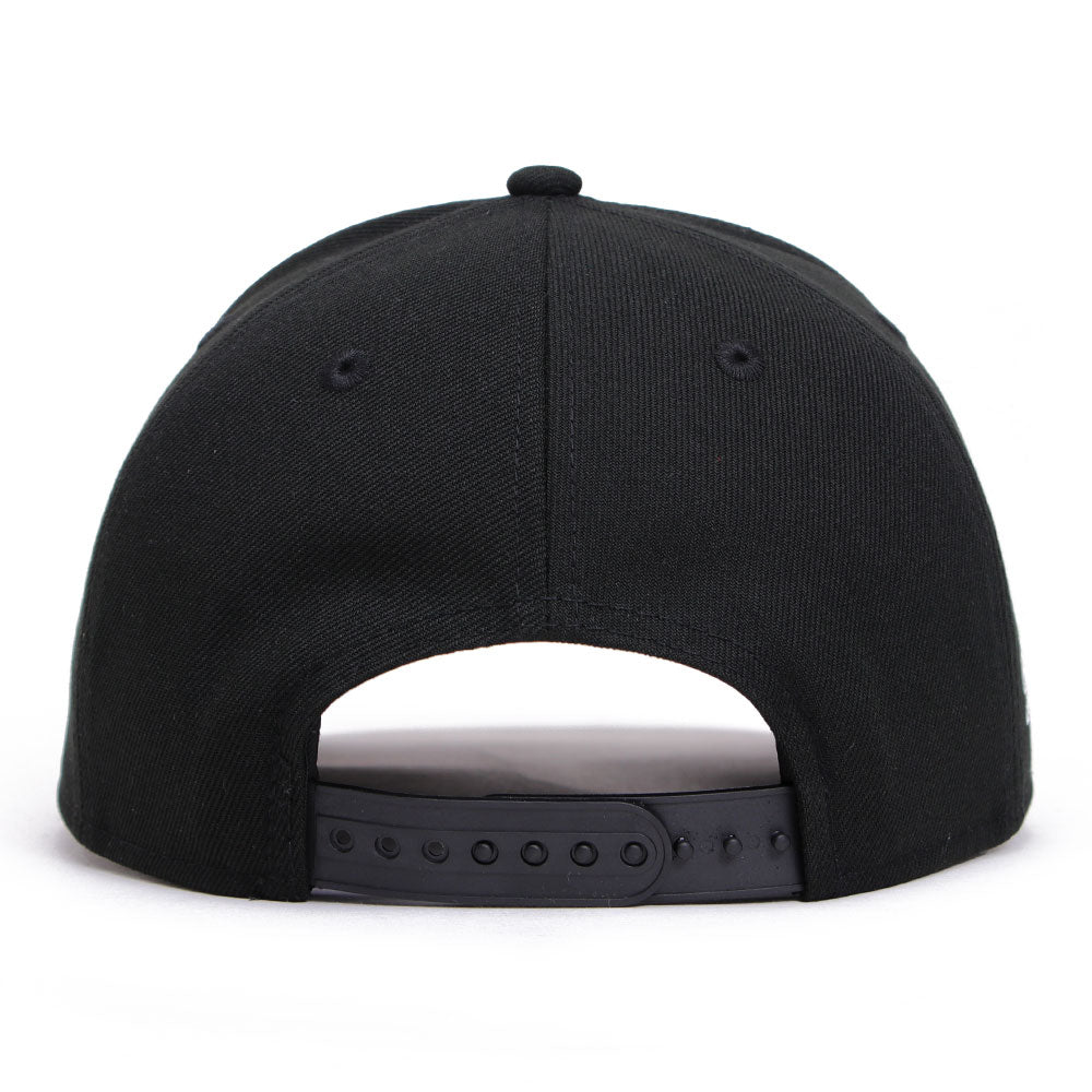 New Era San Antonio Spurs OTC Black 9FORTY A-Frame Adjustable Cap