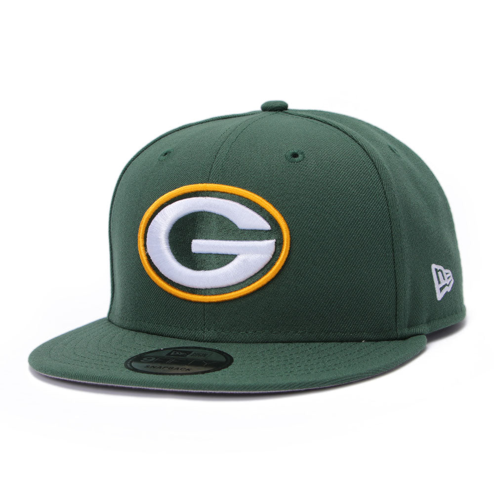 New Era Green Bay Packers Cilantro Green 9FIFTY Snapback Cap