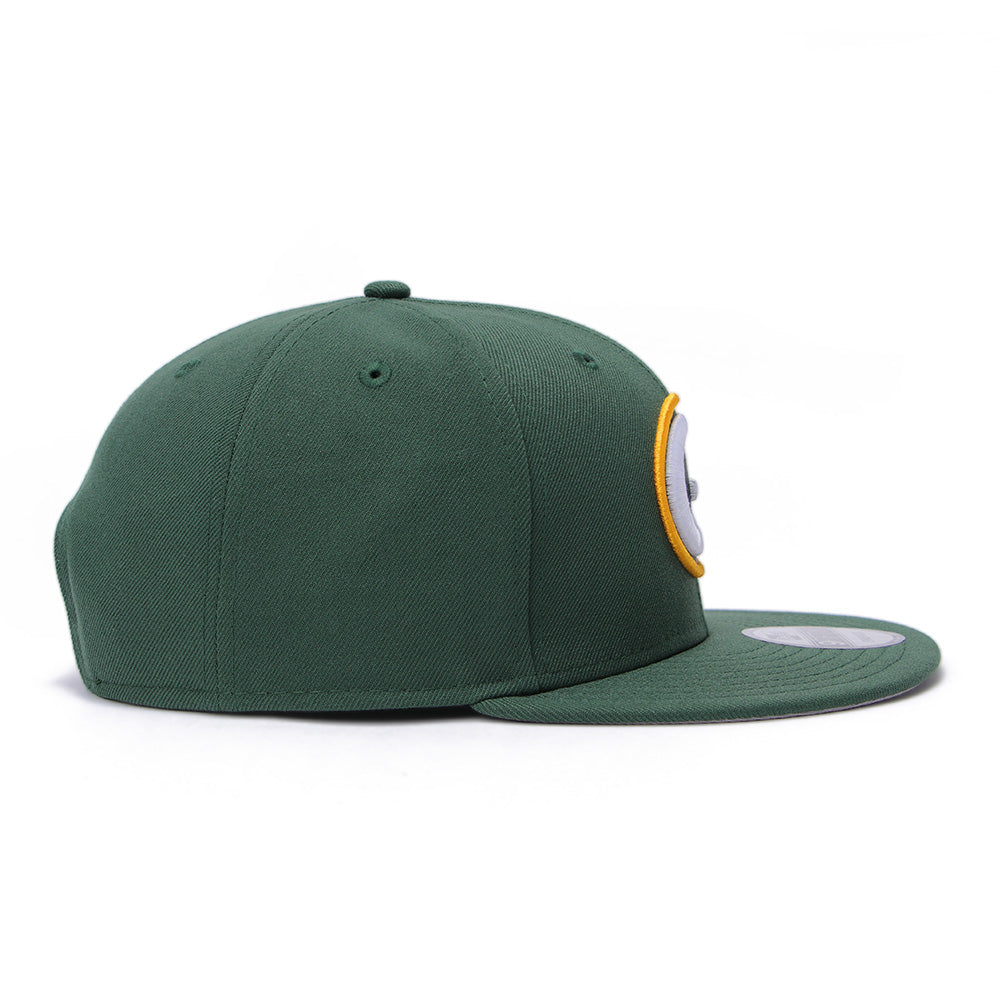 New Era Green Bay Packers Cilantro Green 9FIFTY Snapback Cap