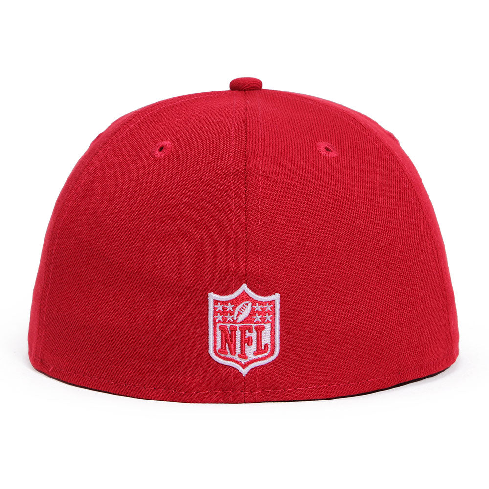 New Era Las Vegas Raiders Scarlet White 59FIFTY Fitted Cap